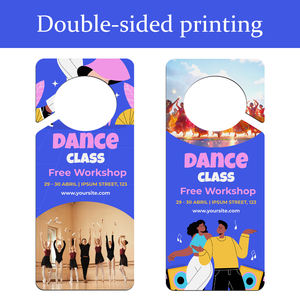 ป้ายแขวนประตู PET แบบเปล่าสำหรับงานซับลิเมชั่น พิมพ์ได้สองด้าน ป้ายสั่งทำพิเศษสำหรับตกแต่งบ้าน โรงแรม สำนักงาน ห้องเรียน และงานอีเว้นท์ - Product Image 3