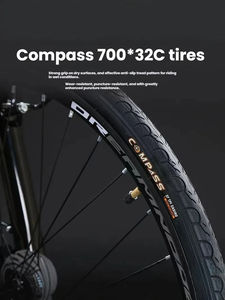 Vélo de <span class=keywords><strong>route</strong></span> compact et léger avec freins à disque et selle confortable pour les collégiens et lycéens - Product Image 5