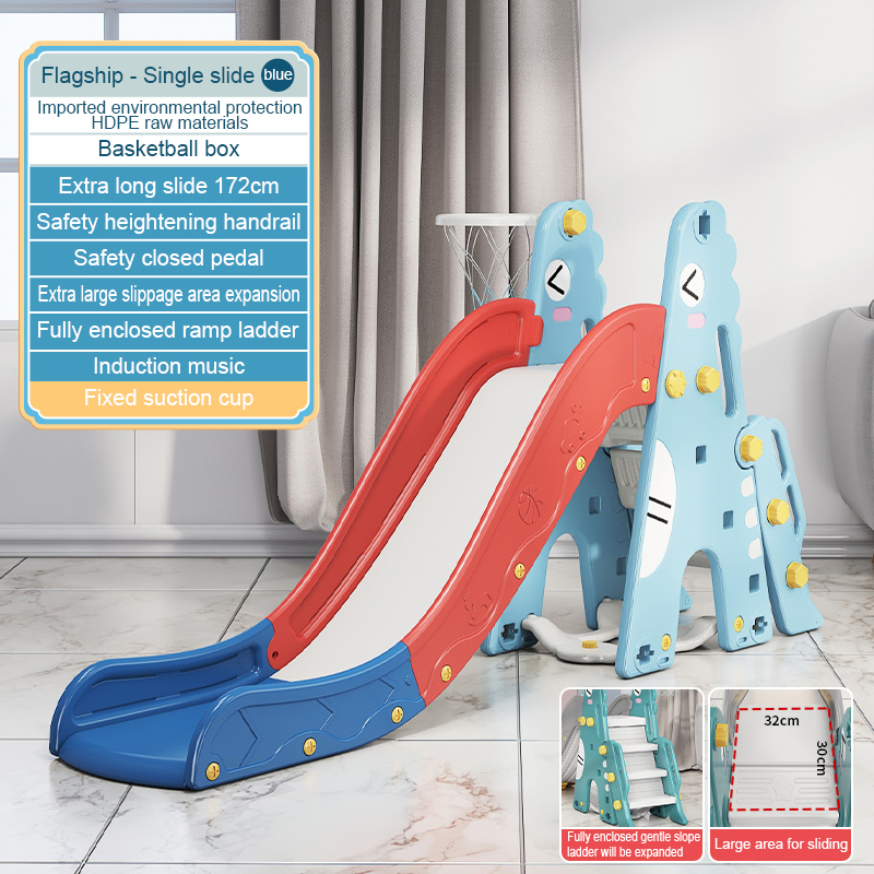 Dinosaur single slide to expand the suction cup (blue