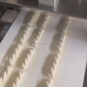 Machine de fabrication de beignets chinois/Machine de fabrication de beignets/Machine à pâte frite torsadée pour collations à la farine de blé croustillante sucrée - Product Image 4