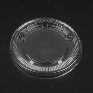 1000 tapas planas de 78mm, 89(90)mm, 92mm, 95mm, 98mm, 107mm, 117mm para vasos PET de 7, 8, 9, 10, 12, 14, 16, 18, 20, 22, 24, 32 oz para bebidas frías - Product Image 1