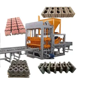 HONGFA 2023 new new business ideas invest products QT6-12 Business Ideas Machine Brick Make Concrete Block Mold