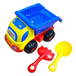 Kids <b>Beach</b> Dump Truck Toy Set with Shovel and Scoop <b>Plastic</b> Sand Play Truck for Outdoor <b>Beach</b> Fun - Product Image 1