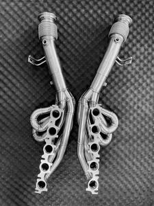 Collecteur collecteur d'échappement de haute qualité pour <span class=keywords><strong>audi</strong></span> <span class=keywords><strong>r8</strong></span> pour <span class=keywords><strong>lamborghini</strong></span> <span class=keywords><strong>huracan</strong></span> LP580 LP610 - Product Image 3