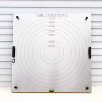 Self-Compacting Concrete Meter Stainless Steel Slump Board Flow Apparatus for Concrete Workability