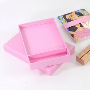 Tùy chỉnh dịch vụ in ấn mẹ và trẻ em động vật học tập thẻ flash đầy màu sắc thu hút với hộp cứng và thẻ chủ bằng gỗ - Product Image 4