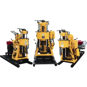 High quality water drill rig 200 meters borehole portable water well drilling machine