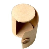 Urna de Madera de Abedul para Cenizas, Nuevo Diseño, Caja Cilíndrica para Guardar Cenizas, Frasco Redondo de Madera, Ecológico, para Mascotas y Humanos