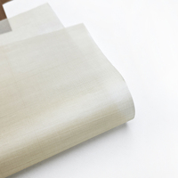 Tissu en fibre de verre industrielle enduit de PTFE pour barbecue, antiadhésif, résistant à la chaleur, épaisseur personnalisée