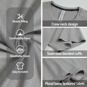 Maglietta da uomo giovane <span class=keywords><strong>La</strong></span> compressione magliette da uomo con stampa in seta da uomo per Fitness e palestra da uomo - Product Image 5