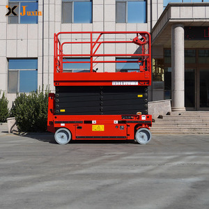 Produsen Platform Kerja Udara (Aerial Work Platform) Scissor Lift Hidrolik Listrik Self-Propelled untuk Luar Ruangan dari Tiongkok - Product Image 5