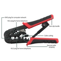 Workpro — sac d'outils 12 en 1, kit électronique de réseau rj45 et lan, outils pour le réseau