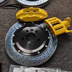 ชุดคาลิปเปอร์เบรก 6 พอต พร้อมจานเบรกคาร์บอนเซรามิก CCB ด้านหน้า สำหรับรถบีเอ็มดับเบิลยู F30 เทสล่า S Plaid R35 GTR คาร์บอนไฟเบอร์ โตโยต้า มาร์ค <span class=keywords><strong>2</strong></span> - Product Image 5