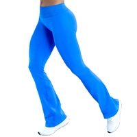 Pantalon de yoga américain sans couture taille haute pour femme, effet push-up, sans ligne gênante, respirant, séchage rapide, en microfibre, pour le sport