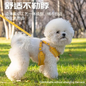 Cartoon Doll <b>Pet</b> Harness <b>Leash</b> Adjustable Small Breed Chest Strap For Dogs - Product Image 3