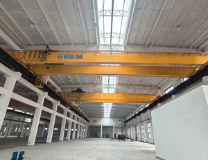 Lh loại hội thảo ứng dụng cầu trục dầm đôi 10 tấn 15 tấn 16 tấn 32 tấn với xe đẩy điện - Product Image 4