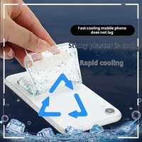 Autocollant de refroidissement physique réutilisable en silicone pour téléphones de gaming – Décollement facile, dissipation rapide de la chaleur – Accessoires