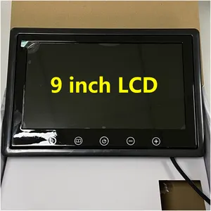 9" Inch Monitor 12V 24V 16:9 LCD Screen For Car Truck Bus Resolution: 800*480 NTSC/PAL Avto Accessories Pantalla Para Auto