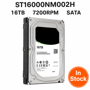 ฮาร์ดดิสก์ไดรฟ์ ST16000NM002H ความจุ 16TB ความเร็ว 7200RPM SATA 3.5 นิ้ว สำหรับเซิร์ฟเวอร์ระดับองค์กร (ใช้งานร่วมกับ ST16000NM001H ได้) - Product Image 1