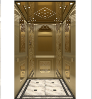 Ascensore per Passeggeri Fareo FLA-K45 Moderno in Acciaio Inox Senza Ingranaggi, Durevole, Sicuro, Facile Installazione e Utilizzo, Pavimento in PVC per Appartamenti