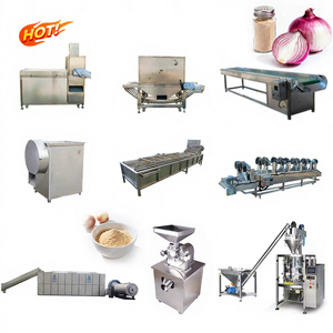 Ligne de production sèche d'oignon de machine de traitement d'emballage de séchage de tranchage d'ail d'épice Offre Spéciale automatique - Product Image 1