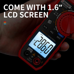 Medible DCV ACV ACA Ohm Capacitancia Hz Diodos Continuidad 3999 Dígitos Pinza amperimétrica digital Multímetro con detección NCV - Product Image 5