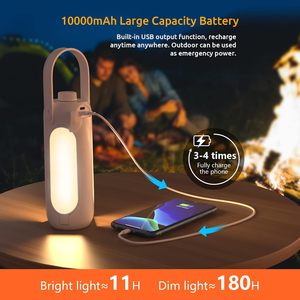 Foldable <b>LED</b> Camping <b>Lantern</b> USB <b>Rechargeable</b> Portable Tent Light for Outdoor Camping - Product Image 6