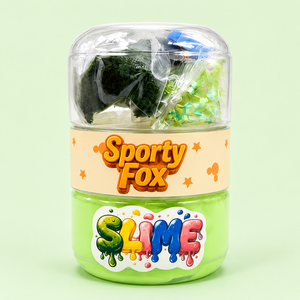 Kit de Slime Personalizado con Logo, Charm de Zorro de Fútbol y Accesorios Brillantes, Slime No Pegajoso para Niños, Venta al por Mayor de Fábrica - Product Image 1