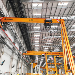 Cần cẩu dầm đơn điều khiển từ xa 5T 10T, cần cẩu bán dầm, cần cẩu nâng hạ - Product Image 2