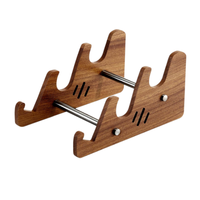 Support d'affichage pour clavier, support de clavier en bois à 3 niveaux, plateau de rangement pour ordinateur, tablette, cadre photo, rangement de bureau, décoration
