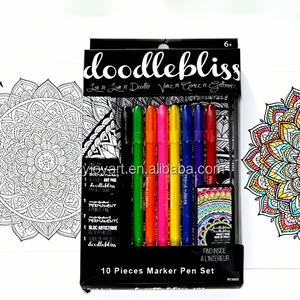 Marqueur <span class=keywords><strong>indélébile</strong></span> <span class=keywords><strong>Encre</strong></span> Permanente 10 Pack Assortiment - Product Image 6