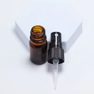 Botella de Vidrio Ámbar con Atomizador para Aceites Esenciales de 5ml, 10ml, 15ml, 20ml, 30ml, 50ml y 100ml - Product Image 6