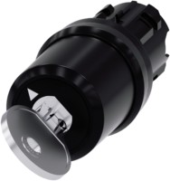Interrupteur à clé 3su1000-5pc01-0aa0 S1, ouverture 22 mm, 2 vitesses, fonctionnement instantané, clés, IP66, IP67, IP69K, Sirius Act 3su1