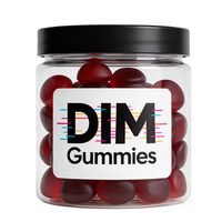 Gummies DIM pour le soulagement de la ménopause, avec extrait de Dong Quai et de brocoli, Gummies anti-acné, Gummies pour SPM en vrac – Approvisionnement direct usine