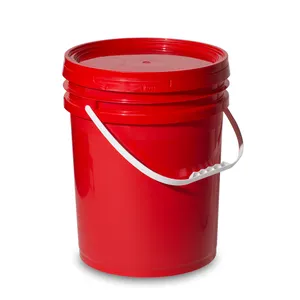 Thickened 5 Gallon Plastic Pail Bucket For Industrial With Seal Lid Cover