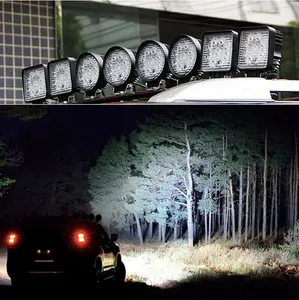 New Fashion 12V Truck Led Flood Work Light Car Light 48w 16led Tractor Led Work Light