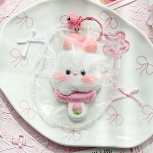 CHENXI Kawaii Cat Puppy Silicone Squishy Toy Ice Cream Pendant Stress Relief <b>Ball</b> Taba <b>Squeeze</b> - Product Image 2