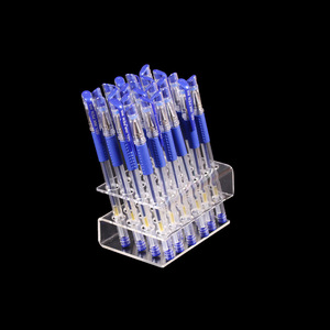 Organizador de Escritorio Moderno de Acrílico de 3 Niveles Preensamblado con Más Orificios, Porta Lápices, Soporte para Bolígrafos, Exhibidor de Marcadores - Product Image 3