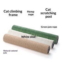 Structure d'escalade pour chat en corde de sisal et de jute, accessoires de griffoir, montage simple, fournitures pour chats