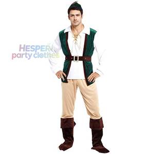 Disfraz de Cazador del Bosque para Hombre Adulto, Disfraz de Robin Hood, Peter Pan, Carnaval, Halloween, HP - Product Image 1