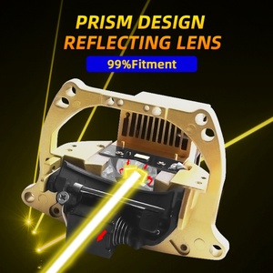 Factory OEM ODM Car F60 3 Inch Size Top Quality Bi <b>LED</b> <b>Projector</b> Lens Headlight 55w 5500k Aftermarket Auto <b>LED</b> Lens Headlamps - Product Image 6