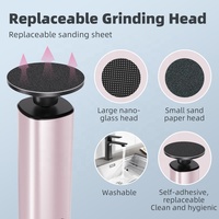 Outils de Salon professionnels pédicure Rechargeable pieds peau Machine broyeur pied fichier électrique callosités dissolvant