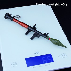 Mini Pistolet en Métal Moulé Sous Pression, Jouet <span class=keywords><strong>de</strong></span> Collecte <span class=keywords><strong>Militaire</strong></span> pour Garçon, Cadeau PUBG CS GO, 18CM, PG-7 - Product Image 3