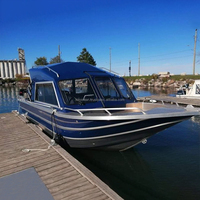 Meilleure vente en Chine Kinocean Aluminium Pêche Cabine Bateau Jet Ski Bateaux avec moteur à vendre