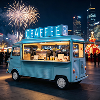 Chariot de présentation de desserts de mariage avec vitrine en verre et éclairage LED, tour à cupcakes mobile pour fêtes et événements de banquet