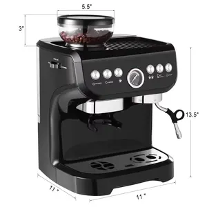 Professionelle Espressomaschine Jespresso-Maschine Mehrzweck-vollautomatische 19-LOG-Elektrisches Oem-Tatsuno-Pump-Cappuccino-Maschine