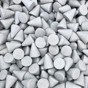 Tutti i tipi forme Rosler Walther Trowal Acton Keroma finitura qualità ceramica sbavatura rettifica lucidatura Tumbling Media Stone - Product Image 5