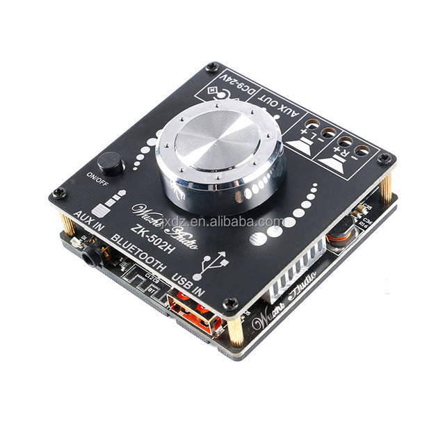 HIFI Level 2.0 Stereo BT Digital Power Amplifier Board Module TPA3116 50W*2 ZK-502H New