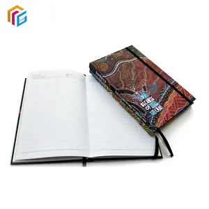 A4 A5 Custom Full Color Printing Diary Weekly Offset Paper Journal Book Planner Hardcover Writing Notebook