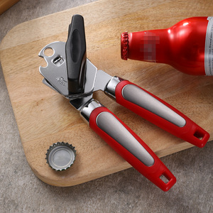 Wholesale 3-in-1 Stainless Steel Manual <b>Openers</b> with Non-Slip Handle for Wine Bottles and Kitchen Use Custom Logo Available - Product Image 4